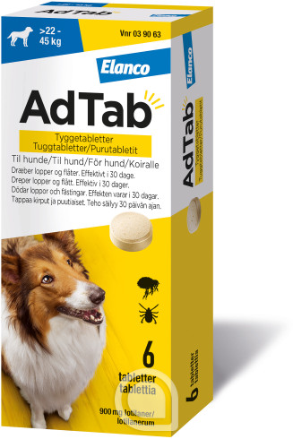 039063 AdTab til hunde  > 22-45 kg