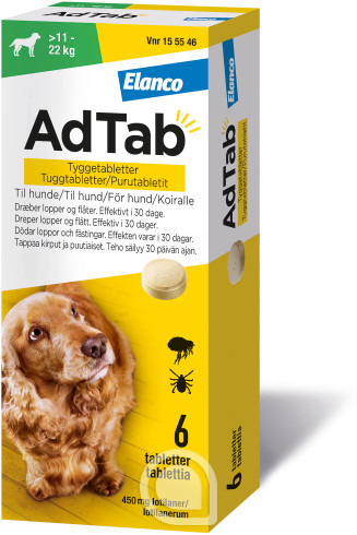 155546 AdTab til hunde  > 11-22 kg