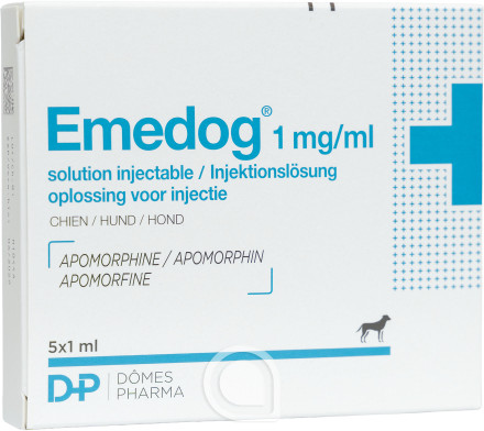 802105 Emedog Vet inj. 1 mg/ml