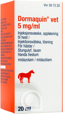 809428 Dormaquin Vet inj. 5mg/ml (Sverige)